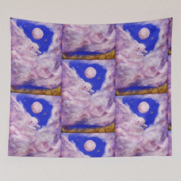 Item preview, Cute Cat Art: Star Chaser designed and sold by Monica Laipple.