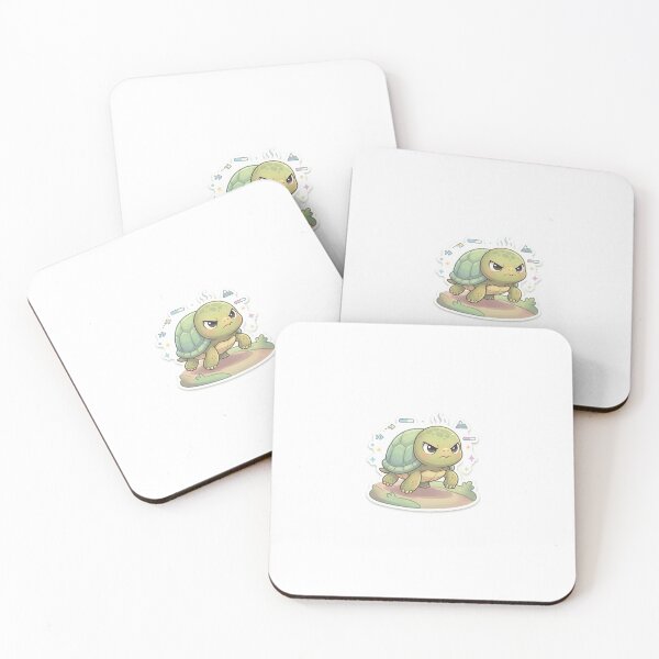 Item preview, Slow but Trying – Motivational Turtle Sticker designed and sold by Mood Bites.