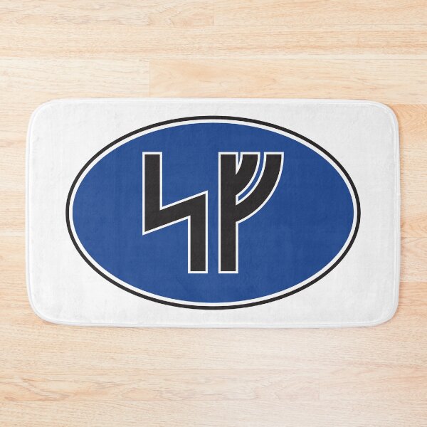 Item preview, Suomi Finland (SF) oval country code sticker in runes - Colour designed and sold by TotalKejas.