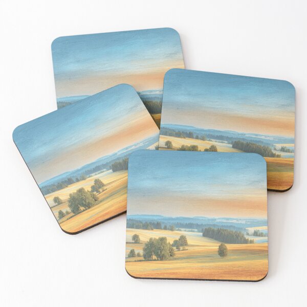 Item preview, Fields in Quiet Light designed and sold by riquishop.