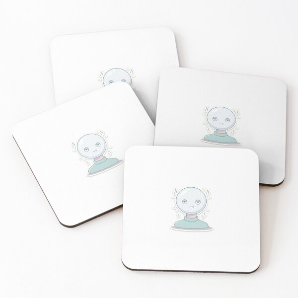 Item preview, No Thoughts – Empty Mind Sticker designed and sold by Mood Bites.
