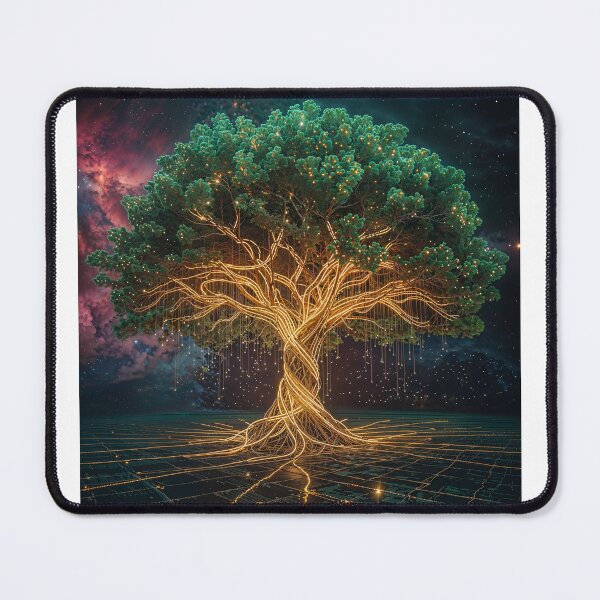Item preview, Luminous Cybernetic Tree of Life designed and sold by ADigitalStudio.