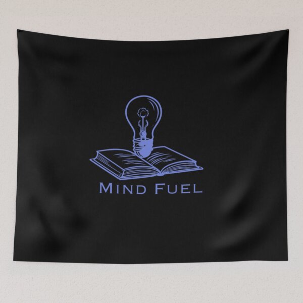 Item preview, Mind Fuel Minimalist Line Art – Book Lover Intellectual Reading Design designed and sold by Line-Mood1⭐️⭐️⭐️⭐️⭐️.