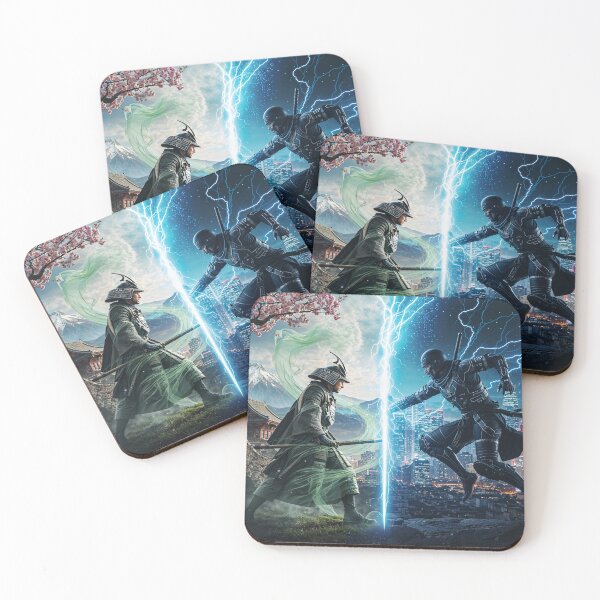 Item preview, The Eternal Duel: Samurai Spirit vs Cyber Ninja designed and sold by ADigitalStudio.