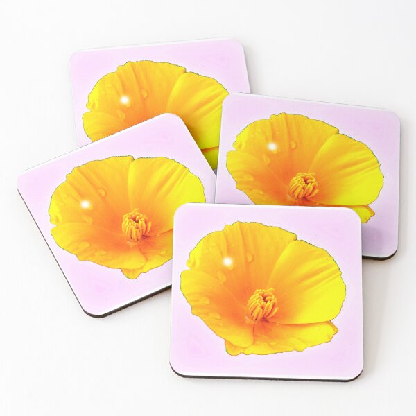 Item preview, Golden Poppy Wildflower, Digital Illustration designed and sold by AMacGPhilly.