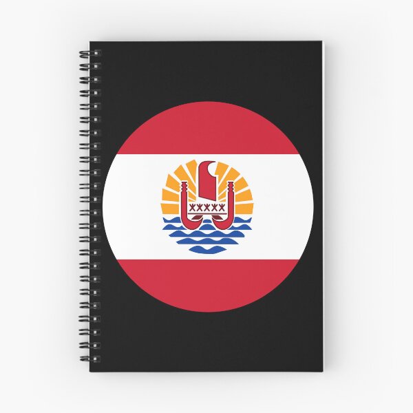 Item preview, French Polynesia Round Flag Tahitian Heritage designed and sold by NTGUILTY.
