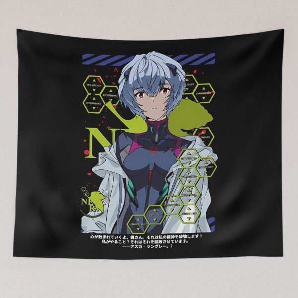 Item preview, Neon Genesis Evangelion Rei Ayanami Asuka Langley  designed and sold by designbypresley.