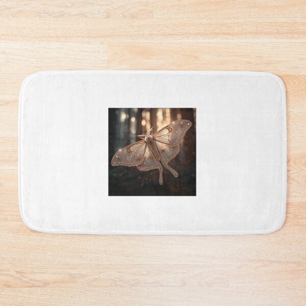 Item preview, Golden Ethereal Luna Moth: Crystal Lace Edition designed and sold by ADigitalStudio.
