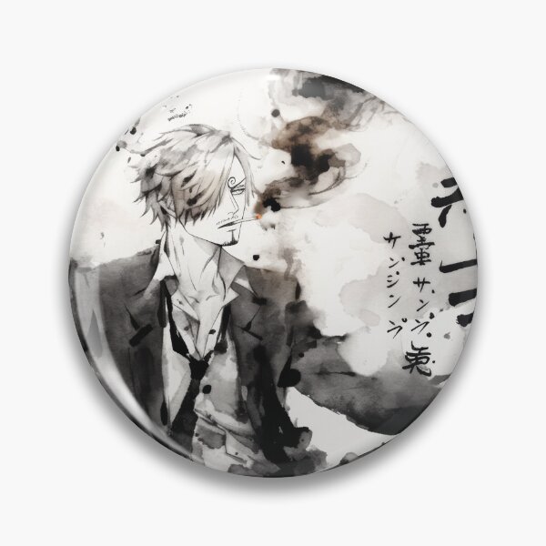 Item preview, Sanji Sumi-e  designed and sold by AnimeArsenalPrints.