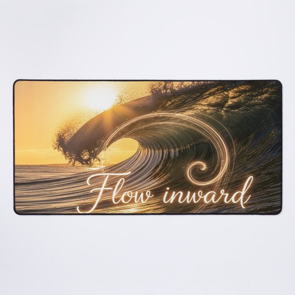 Item preview, Flow Inward – Ocean Wave Design designed and sold by Cristhian Almanza.