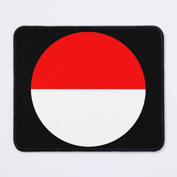 Item preview, Indonesia Round Flag Indonesian Patriotic Heritage designed and sold by NTGUILTY.