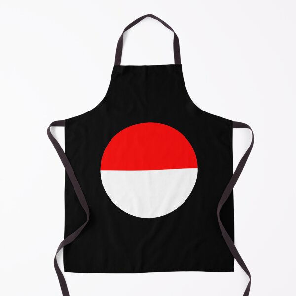 Item preview, Indonesia Round Flag Indonesian Patriotic Heritage designed and sold by NTGUILTY.