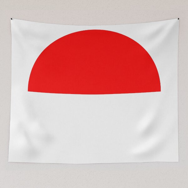 Item preview, Indonesia Round Flag Indonesian Patriotic Heritage designed and sold by NTGUILTY.