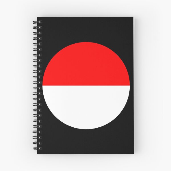 Item preview, Indonesia Round Flag Indonesian Patriotic Heritage designed and sold by NTGUILTY.