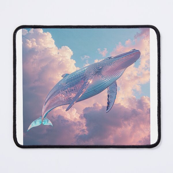 Item preview, The Celestial Key - Crystal Whale in Cloud Oasis designed and sold by ADigitalStudio.