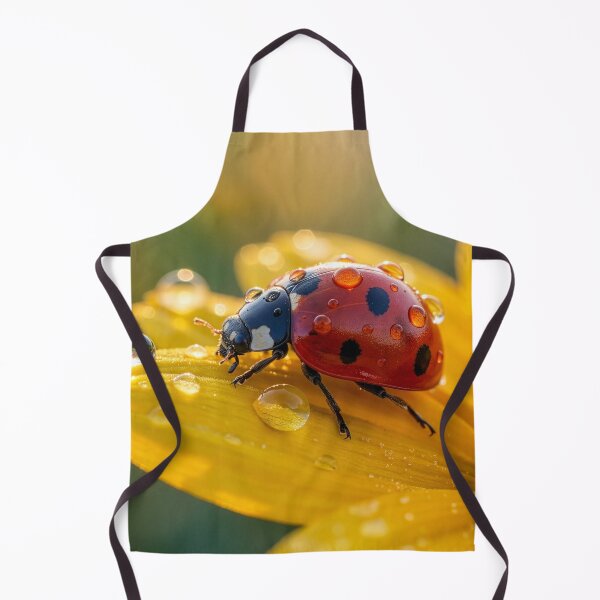 Item preview, Ladybug on Dewy Flower designed and sold by Tridentulus.