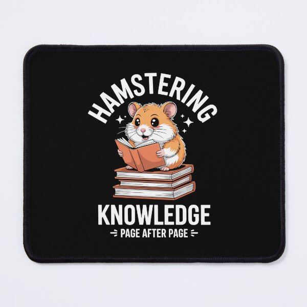 Item preview, HAMSTERING KNOWLEDGE – PAGE AFTER PAGE designed and sold by jkrphoto.