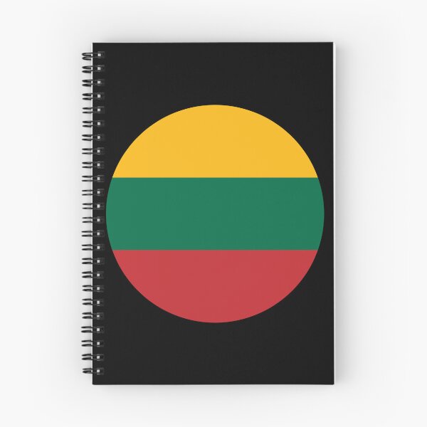 Item preview, Lithuania Round Flag Lithuanian Patriotic Heritage designed and sold by NTGUILTY.