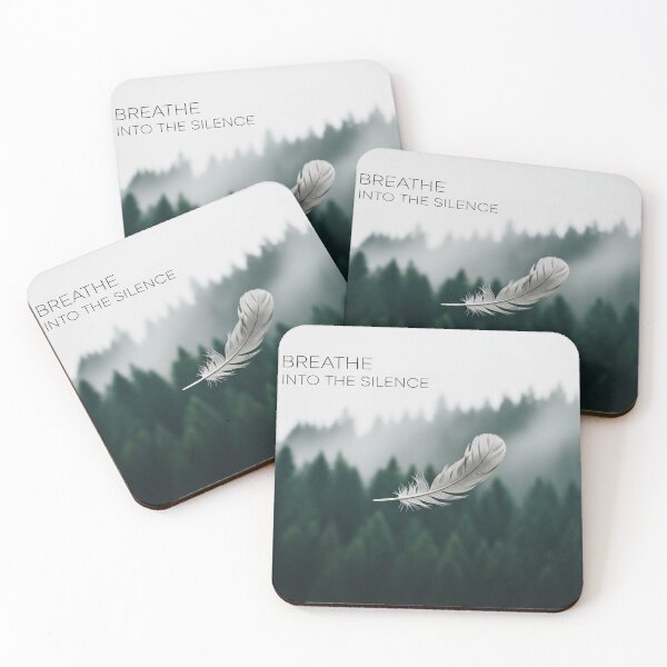 Item preview, Breathe Into the Silence – Feather Forest Design designed and sold by Cristhian Almanza.