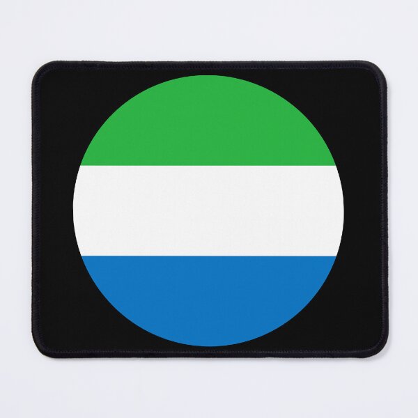Item preview, Sierra Leone Round Flag Patriotic Heritage designed and sold by NTGUILTY.
