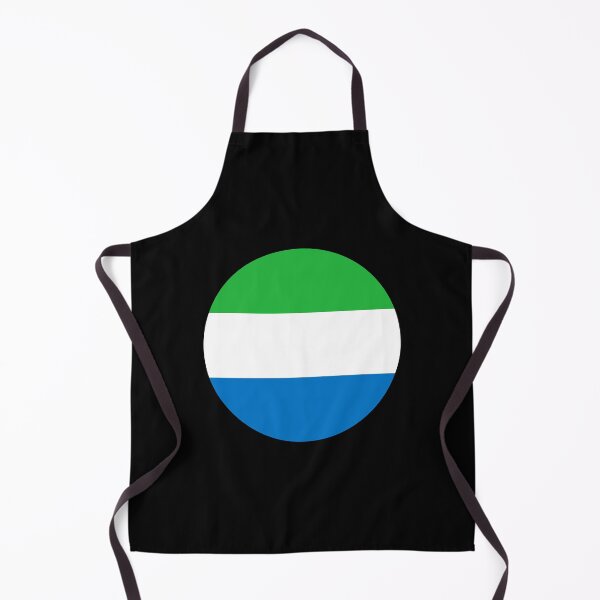 Item preview, Sierra Leone Round Flag Patriotic Heritage designed and sold by NTGUILTY.