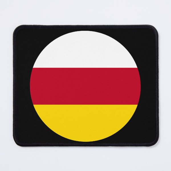 Item preview, South Ossetia Round Flag Ossetian Patriotic Heritage designed and sold by NTGUILTY.