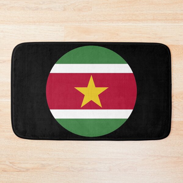 Item preview, Suriname Round Flag Surinamese Patriotic Heritage designed and sold by NTGUILTY.