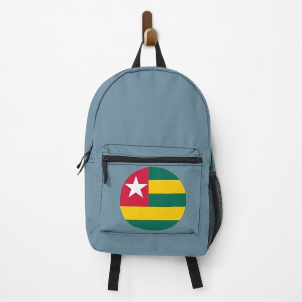 Item preview, Togo Round Flag Togolese Patriotic Heritage designed and sold by NTGUILTY.