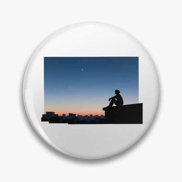 Item preview, Rooftop Twilight Silhouette designed and sold by Le Grand Requin.