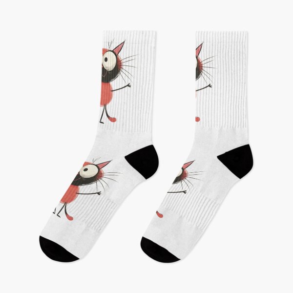 Artikelvorschau, Trendige Katze entworfen und verkauft von Retro Whimsy.