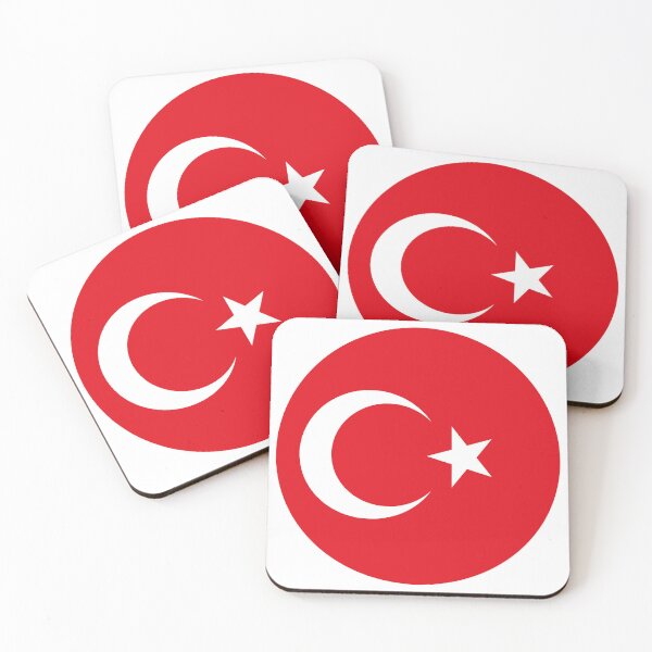 Item preview, Turkey Round Flag Turkish Patriotic Heritage designed and sold by NTGUILTY.