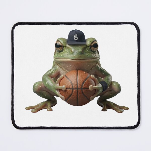 Item preview, Ball Is Life - Funny Basketball Frog Sports Meme designed and sold by Arts Paradise.