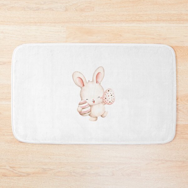 Item preview, Watercolor Easter Bunny and Colorful Eggs - Adorable Spring Holiday Gift designed and sold by FuzionRaptor.