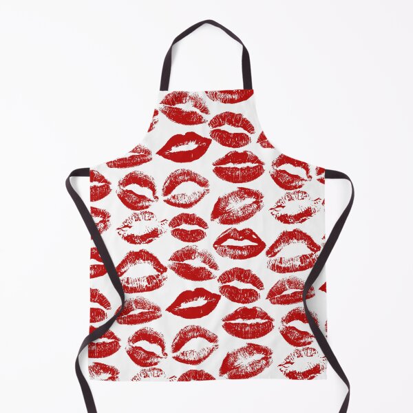 Item preview, red lipstick kisses designed and sold by quinnhopp.