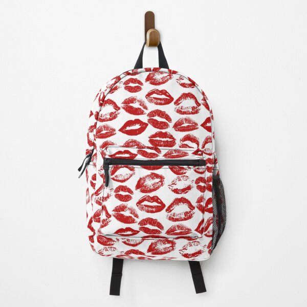 Item preview, red lipstick kisses designed and sold by quinnhopp.