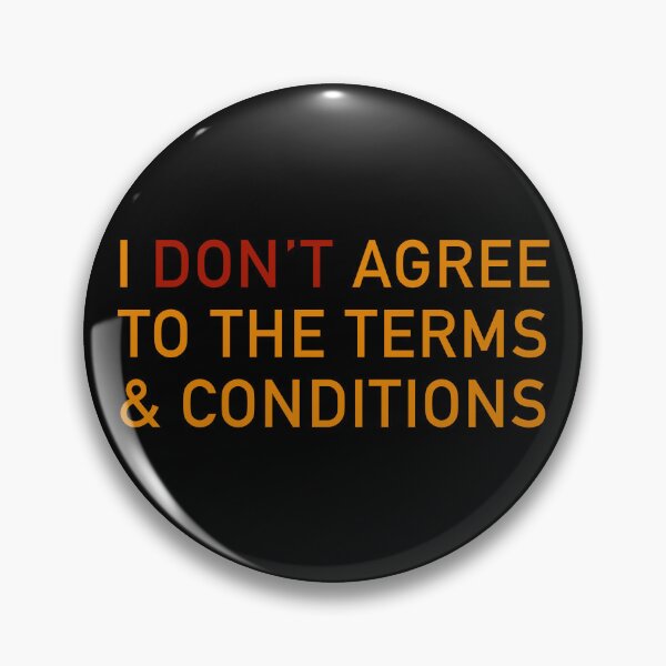 Item preview, Terms & Conditions designed and sold by MFHI.