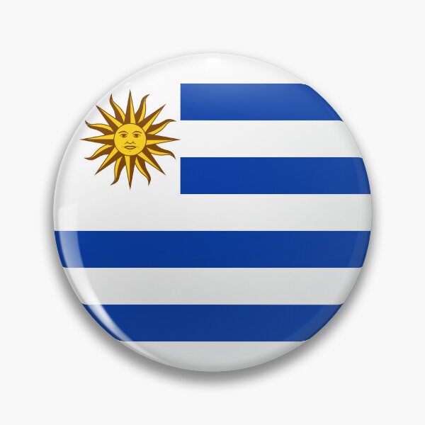 Item preview, Uruguay Round Flag Uruguayan Patriotic Heritage designed and sold by NTGUILTY.