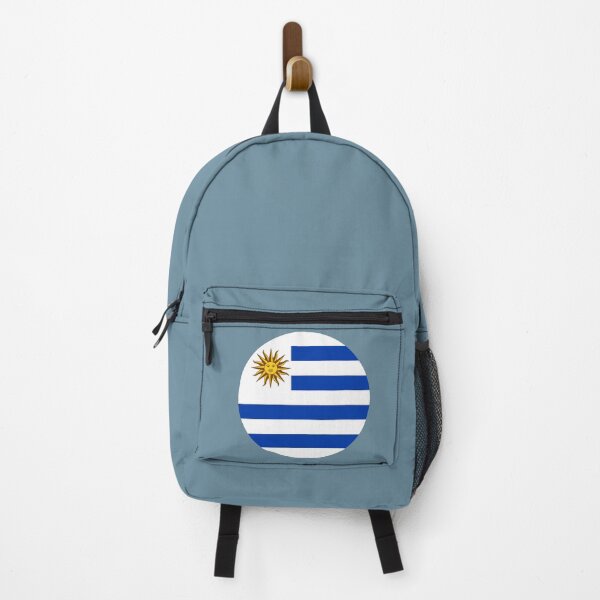 Item preview, Uruguay Round Flag Uruguayan Patriotic Heritage designed and sold by NTGUILTY.