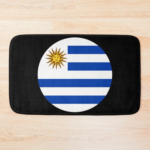 Item preview, Uruguay Round Flag Uruguayan Patriotic Heritage designed and sold by NTGUILTY.