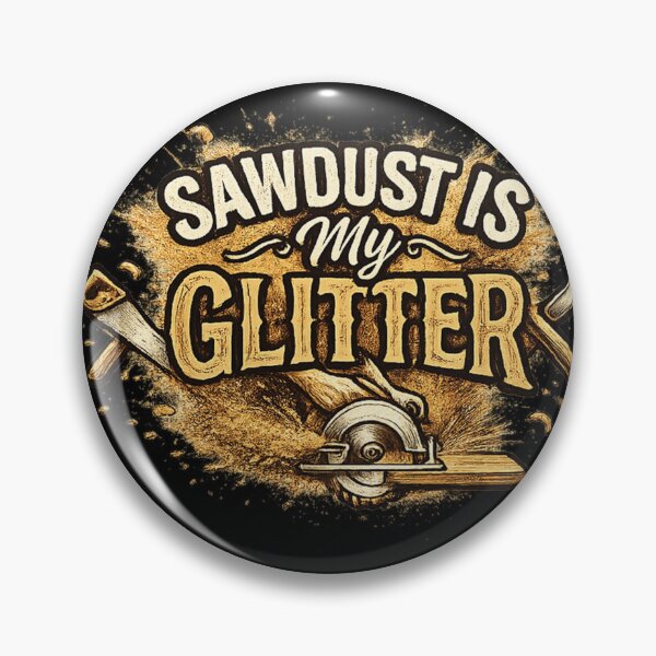 Item preview, Sawdust Is My Glitter Carpenter Woodworking Design designed and sold by MasticGraphic.