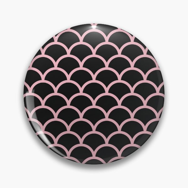 Item preview, Black And Blush Scales Pattern designed and sold by pattern-archive.