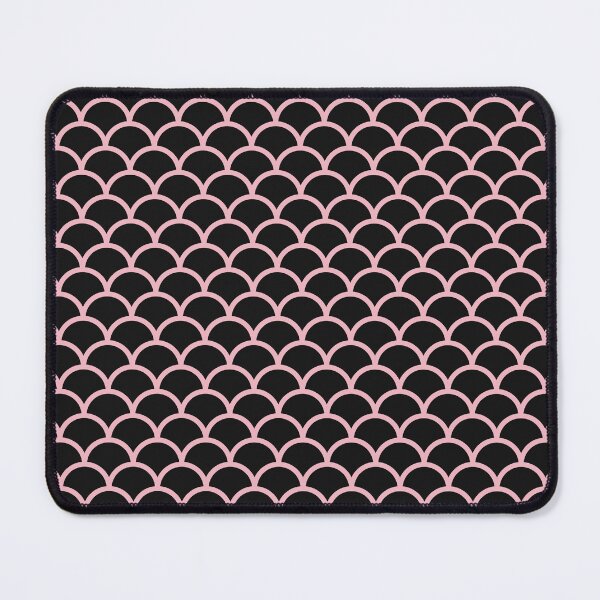Item preview, Black And Blush Scales Pattern designed and sold by pattern-archive.