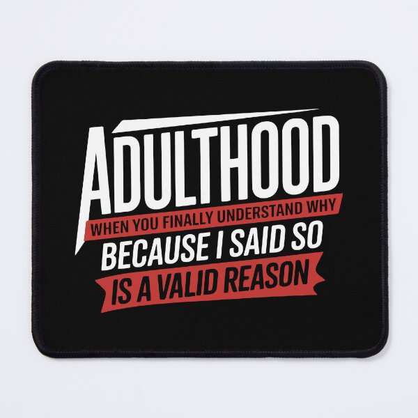Item preview, Adulthood When You Finally Get It designed and sold by Kaurisdigital.