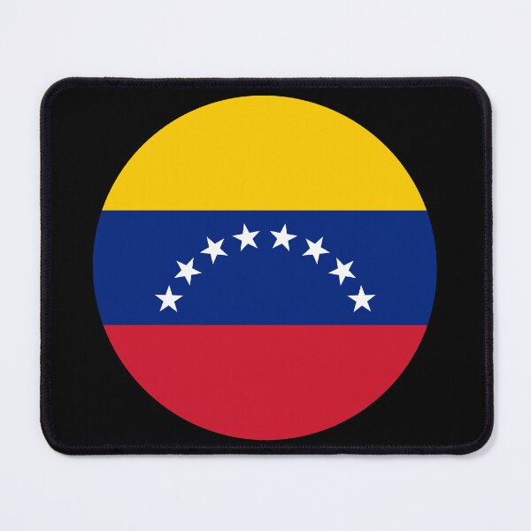 Item preview, Venezuela Round Flag Venezuelan Patriotic Heritage designed and sold by NTGUILTY.