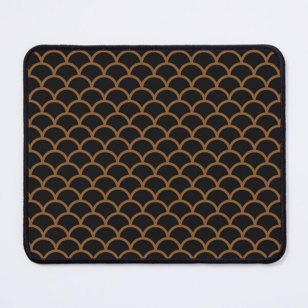 Item preview, Black And Bronze Scales Pattern designed and sold by pattern-archive.