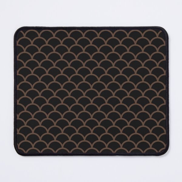 Item preview, Black And Brown Scales Pattern designed and sold by pattern-archive.