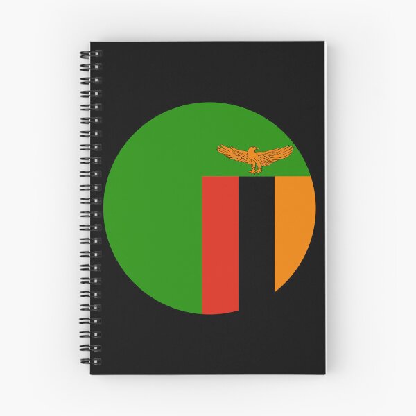Item preview, Zambia Round Flag Zambian Patriotic Heritage designed and sold by NTGUILTY.