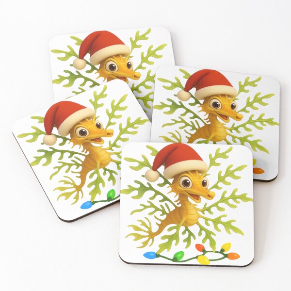 Item preview, Christmas Leafy Sea Dragon designed and sold by Sillytoe.