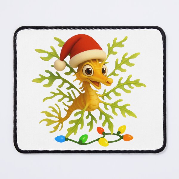 Item preview, Christmas Leafy Sea Dragon designed and sold by Sillytoe.
