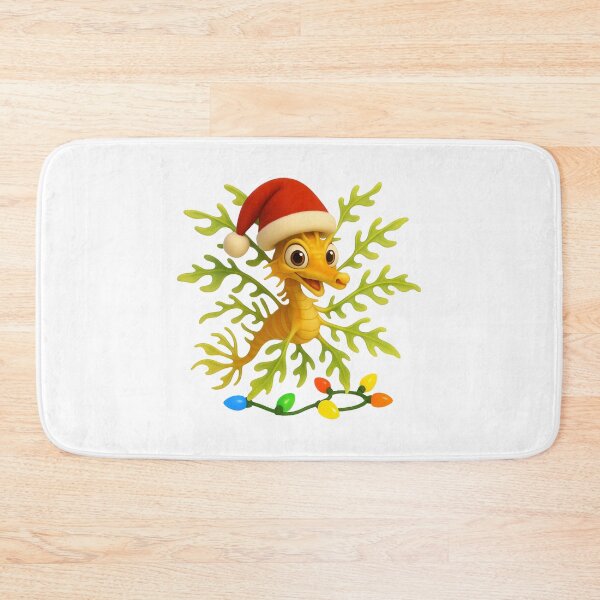 Item preview, Christmas Leafy Sea Dragon designed and sold by Sillytoe.